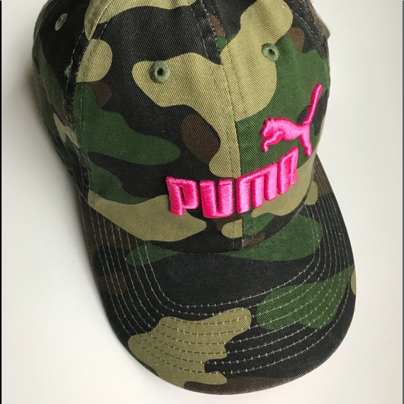 puma camo hat